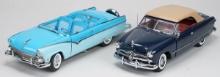 2 Franklin Mint Precision Model Cars; 1955 & 1949 Fords