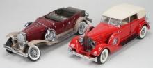 2 Franklin Mint Precision Model Cars; 1930 Duesenberg & 1934 Packard