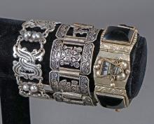3 Sterling Silver (.925) Bracelets