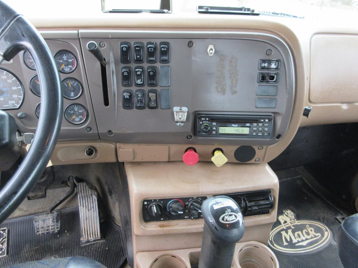 2007 Mack Granite CV713 T/A Dump Truck