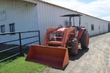 KUBOTA M5660SU 4WD CANOPY W/ LDR AND BUCKET UNKNOWN HOURS