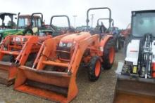 KUBOTA L3901 4WD ROPS W/ LDR AND BUCKET 629HRS. WE DO NOT GAURANTEE HOURS
