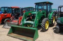 JD 5065E C/A 4WD W/ LDR BUCKET 1594HRS (WE DO NOT GUARANTEE HOURS)