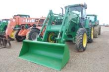 JD 7610 C/A 4WD W/ LDR BUCKET 7535HRS (WE DO NOT GUARANTEE HOURS)