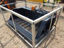 QUICK ATTACH SKID STEER SCREENING BUCKET 77"