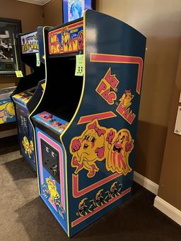 MS. PAC-MAN FULL SIZE MULTIGAME PLAYS 60 GAMES!