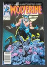 Wolverine #1 (1988) NEWSSTAND/ Key 1st Appearance as Patch