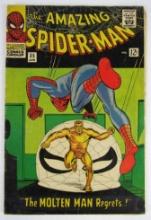 Amazing Spider-Man #35 (1966) Silver Age Molten Man