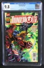 Thunderbolts #1 (1997) Key 1st Solo Title CGC 9.8