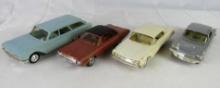 Vintage Promo Car Grouping-1960 Thunderbird, Chrysler Turbine, Ford Country Sedan