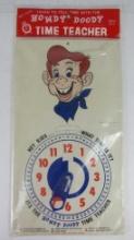 Vintage 1960's Howdy Doody Time "Learn to Tell Time Toy" Sealed MIP