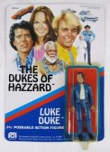 Vintage 1981 Mego Dukes of Hazard LUKE DUKE 4" Figure Sealed MOC