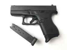 GLOCK 42 PISTOL .380 ACP w/CASE & 2 MAGAZINES