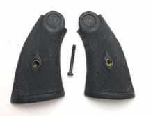 TRIPLE K VINTAGE S&W "K" FRAME REVOLVER GRIPS SQ.