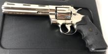 1970 COLT PYTHON .357 MAG 6" REVOLVER CHROMEPLATED