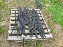 Square Metal Railing Bars