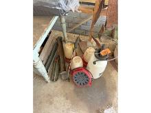 Poultry Feeders, Waterers, Sprayer, Extension Cord, Spool