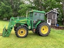 John Deere 5410 MFWD Loader Tractor