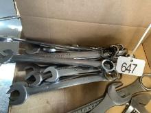 Set of Large Wrenches - Mostly Gray
