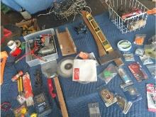 Table of Assorted Tools & Parts