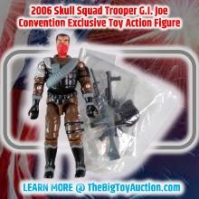 2006 Skull Squad Trooper G.I. Joe Convention Exclusive Toy Action Figure