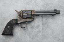 American Western Arms SAA Revolver, .45 caliber, SN P2177, case hardened frame, blue finish, 5 1/2"