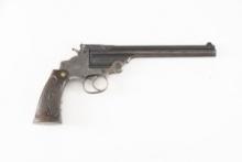 Early Smith & Wesson Single Shot Pistol, 2nd Model Single Shot, manufactured 1905-1909, .22 LR calib