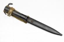 FAL Type C Bayonet (6.5" Blade) W/ Scabbard