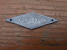 Metal Klan Group 1947 Diamond Shaped Tag