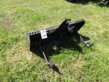 260. SKID LOADER MOUNTED RECEIVER HITCH AND 3 POINT EQUIPMENT MOVER