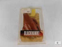 Blackhawk! Leather Holster - Right - 3 Slot Pancake