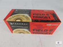 100 Shotshells Federal Ammunition Multi-Purpose Load Field & Target 12 Gauge