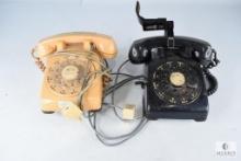 Two Bell Rotary Phones