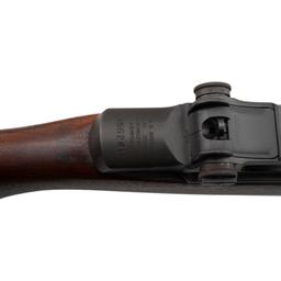 **Rebuilt Springfield Armory M1 Garand Rifle- Locking Bar Sight, Un-Cut Op Rod, 1942 Dated Barrel