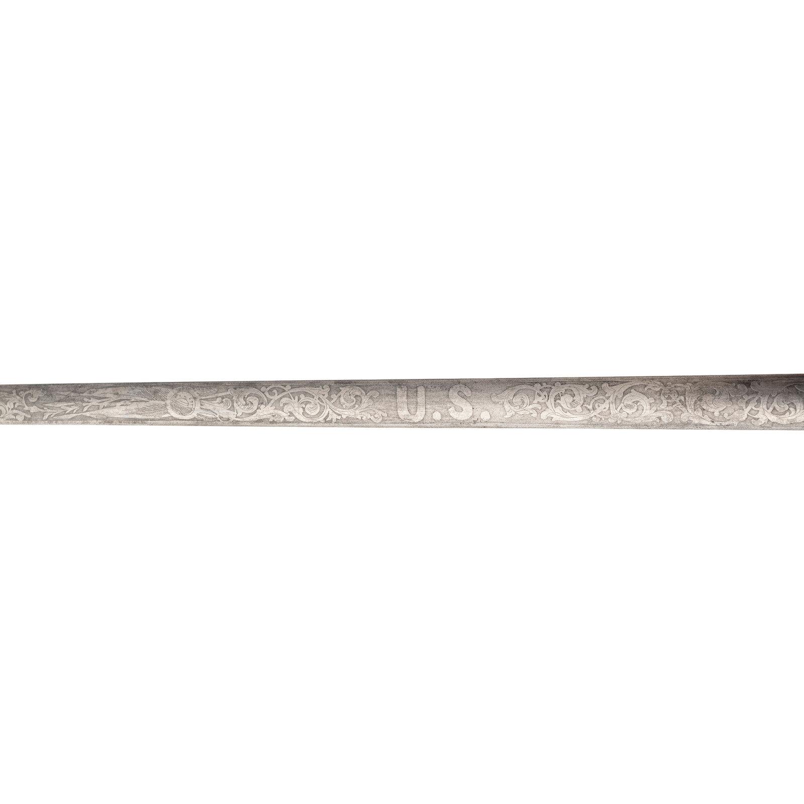 US Model 1840 Medical Staff Sword Engraved to Assistant Surgeon Benjamin Taft - 20th Mass Infantry