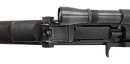 ** U.S. Springfield M1 Garand Rifle with M1-D Mounts, Lyman Alaskan Scope, and M2 Flash Hider