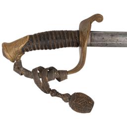 1850 Foot Officers Sword Identified to Captain Julius Ellendorf - WIA at Cold Harbor