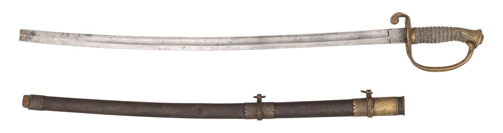 Schuyler, Hartley & Graham M1850 Staff & Field Officers Sword of Maj. (Col.) Philo Buckingham