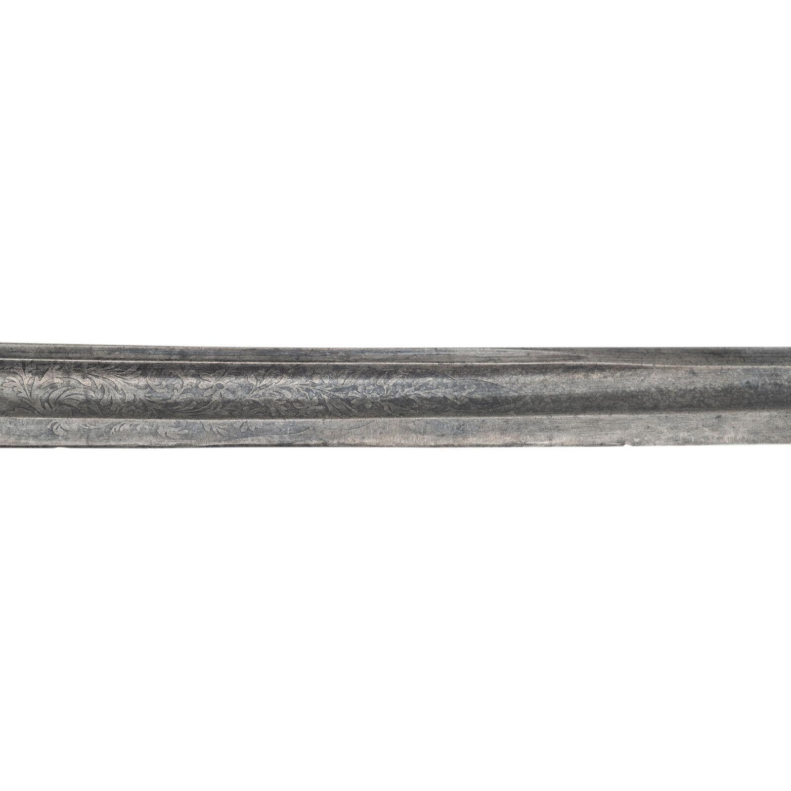 Saurbier Model 1850 Foot Officer's Sword Presented to Lt. J.C. Schoen - KIA at Cold Harbor