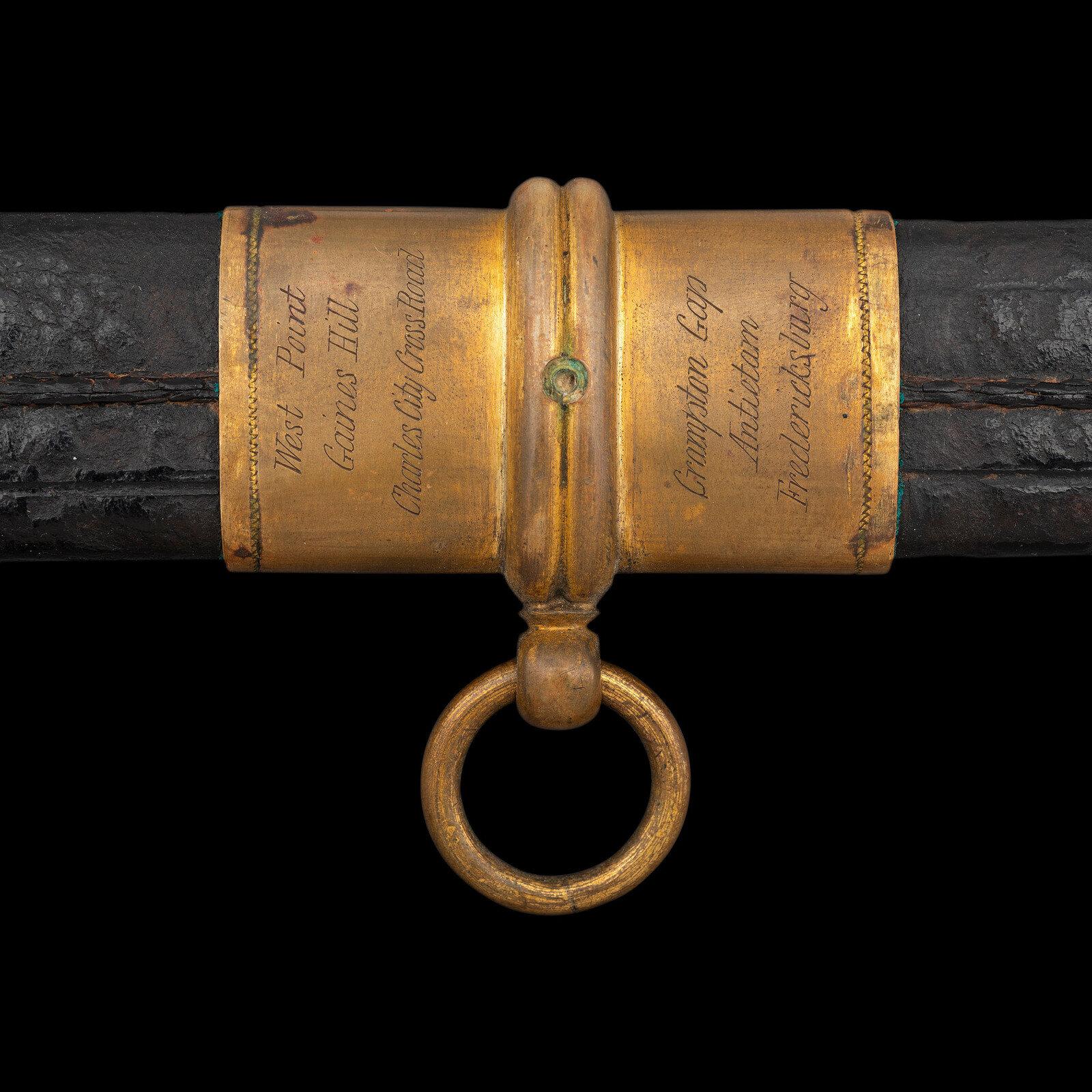 Cased Clauberg Model 1850 Foot Officers Sword Presented to Lt. Asaph Dodge  with Belt and Sash