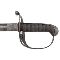 Non-Regulation Staff & Field Officer's Sword of Lt. Isaiah Robison - KIA at Peachtree Creek