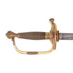 Ames Model 1851 General Officers' Sword Inscribed from Confederate Col. WW Horton to Capt. PH Thomas