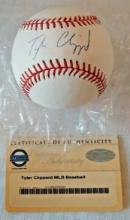 Tyler Clippard Autographed Signed ROMLB Baseball MLB Holo Steiner COA Yankees Nationals
