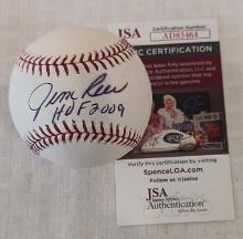 Jim Rice Autographed Signed ROMLB Baseball HOF Inscription Clean White JSA Sox