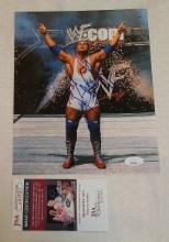 Kurt Angle Autographed Signed JSA 8x10 Photo WWF WWE Wrestling TNA Smackdown HOF