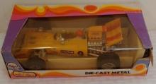 Rare Vintage 1973 Zee Toys MIB Diecast Tyrell Ford F1 Competitors Yellow Race Car