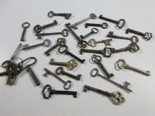 25 Plus Misc. Skeleton Keys and others