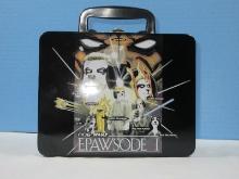 Dog Wars Epawsode I Metal Lunch Box circa 1999 Est: $50-75