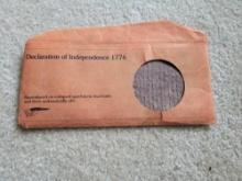 Copy of The Declaration of Independence $1 STS