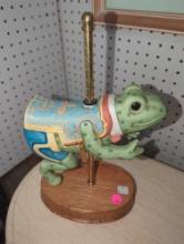 Frog Music Box from the Collection "The American Carousel" by Tobin Farley, 2nd Edition (809/9500),